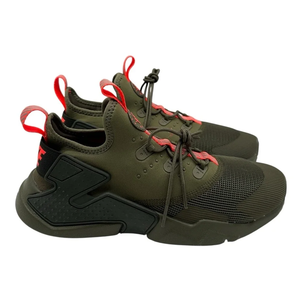 Nike Huarache Drift GS Shoes Youth 6.5 Y Womens 8 Olive Green Sneaker 943344-200